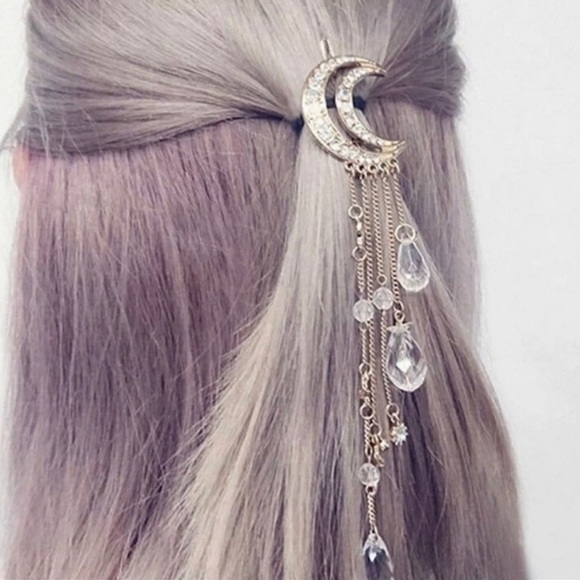 Super Elegant Embellished Hairpin to Enhance your Casual or Night Our Hair look main image 5
